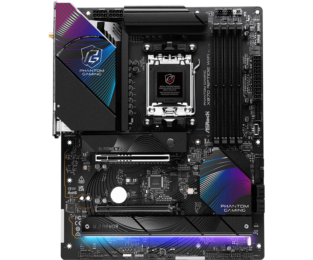 はるとんぱっくす X870 Riptide Wifi ASRock X870 RIPTIDE WIFI AM5 ATX Motherboard - Newegg.ca